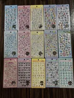 と*も様 ボンボンドロップシール　プチドロップシール　15枚セット