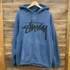 中古 90s OLD STUSSY パーカー 立体ロゴ USA製