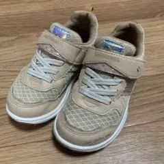 ムーンスター　MOONSTAR LUVRUSH. 17cm 17cm ベージュ