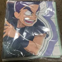 忍たま乱太郎　ラウンドワン　コラボ　 フェイスタオル　潮江文次郎