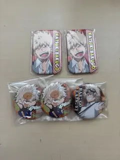 僕のヒーローアカデミア かっちゃん 爆豪勝己 缶バッジ・ピンバッジ 6個セット