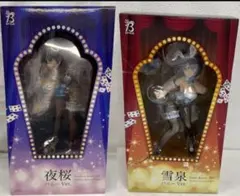 【美品】閃乱カグラフィギュア 2体セット 雪泉 夜桜 バニー