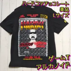 M ハードコアチョコレート×アルカノイド コラボ Tシャツ ネイビー 希少