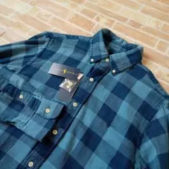 【新品未使用タグ付き】ラルフローレン　Classic Fit　現行　フランネル