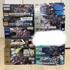 ガンプラ HG・RG まとめ売り 7点 未組立 上海フリーダム等ベース限定品