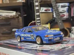 アサヒ　1/20　ラジコン　カルソニック　スカイライン　ＧＴ－Ｒ ラジコン 1/20. カルソニック スカイライン GT-R (旧 アサヒ製) - メルカリ