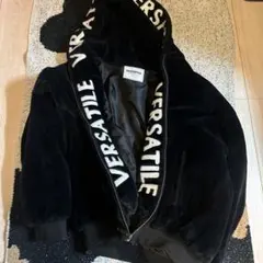 MONEY PICK フード付きジャケット 黒