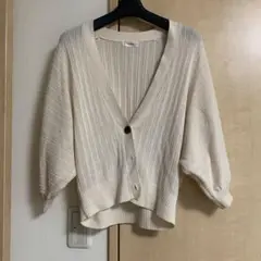 ROMEO カーディガン　オフホワイト