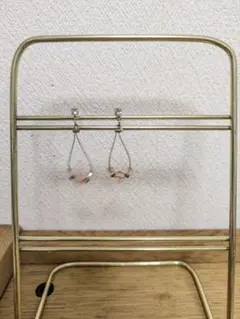 クリスタルイヤリング 3点セット