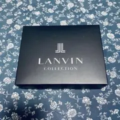 LANVIN collection 二つ折り財布 ネイビー