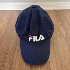 FILA ネイビーキャップ 調整可能