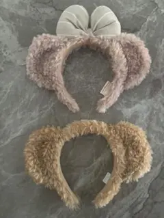 Disneysea ダッフィ　シェリーメイ　カチューシャ　セット売り