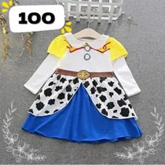 カウガール　100　ワンピース　キッズ　ハロウィン　衣装　女の子　なりきり　仮装