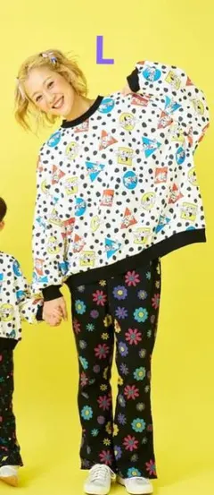 リトシー×リンクアット　101匹わんちゃんトレーナー　L