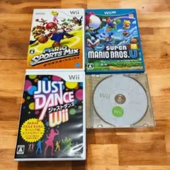 Wiiソフトセット New スーパーマリオブラザーズ・U マリオスポーツミックス