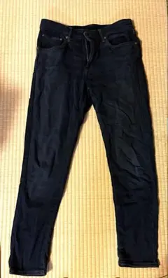 (即購入OK)EZYジーンズスリムフィット ユニクロ　秋冬　ズボン　ゆったり　M