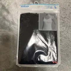 UNIQLO AIRism ブラックキャミソール L