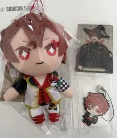 ツイステエーストラッポラぬいぐるみ　ウエハースブルームバースデーカード　ラバスト