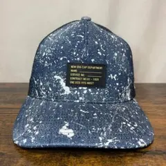 Q66 ニューエラ GOLF ゴルフ トラッカー ペイント デニム 740