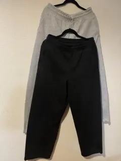 UNIQLO C ワイドスウェットパンツ2本セット