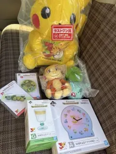 ポケモン 一番くじ ラストワン賞 キモリ ぬいぐるみ 30周年記念グラス ほか ポケモン 一番くじ ラストワン賞 キモリ ぬいぐるみ 30周年記念グラス