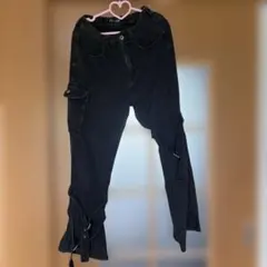 CIVARIZE ギミック 裾ジップ フレア カーゴパンツ パラシュート 44