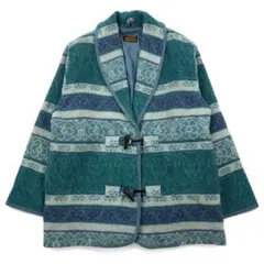 EDDIE BAUER 90年代 USA製 ショールカラー ブランケット