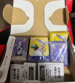 リーリエ　アセロラ　デッキシールド　デッキケース　セット　ポケセン限定
