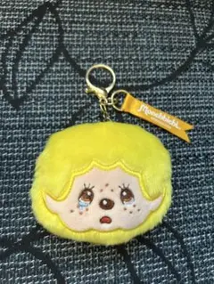 【週末限定値下げ】モンチッチ フェイスぬいぐるみ　カラフルバージョン　イエロー