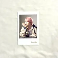 SnowMan オレンジkiss 特典 チェキ風カード 佐久間大介