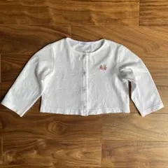 familiar ファミリア　コットン　カーディガン　80cm