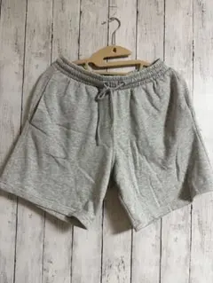 H&M スウェット ハーフパンツ グレー Sのサムネイル