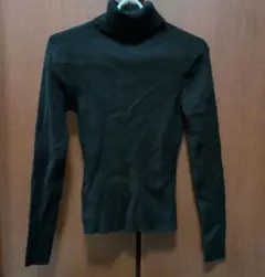 GRL グレイル　タートルネックニットトップス【rut413】黒