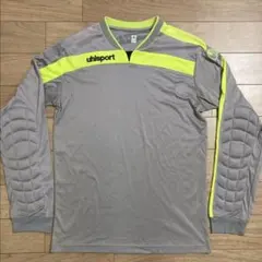 uhlsport ウールシュポルト ゴールキーパーシャツ 長袖 グレー Mのサムネイル