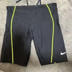 Nike 黒 水着 170サイズ ネオンイエロー