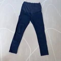 【値下げ】デニム　青　スキニーパンツ マタニティズボン　妊婦