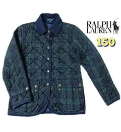 RALPH LAUREN◆キルティングジャケット◆150cm チェック