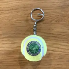 ウインブルドン記念 テニスボール型 キーホルダー