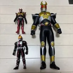 仮面ライダーアギト ビッグサイズソフビ 2体セット グランド・フレイム