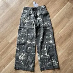 新品未使用　タグ付き　coca 花柄カーゴパンツ Lサイズ