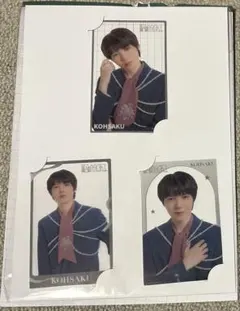 EBiDANくじ E賞 げんじぶ 小泉光咲 ビジュアルクリアカード3枚セット