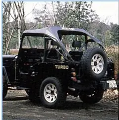ジープ　JEEP サントップ　ブラック　未使用新品のサムネイル