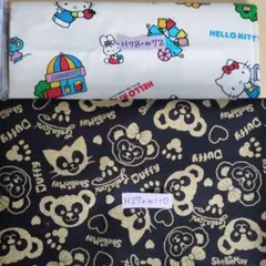 キャラクター生地セット（ダッフィー、ハローキティなど）