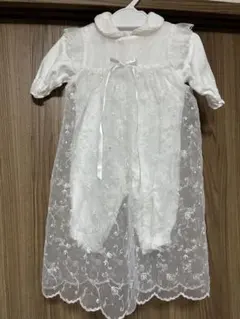 セレモニードレス　ロンパース　帽子つき