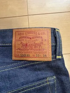 LVC S501XX 1944 大戦モデル W33 リジッド 未洗い 美品