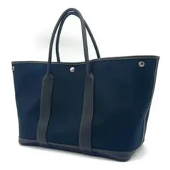 ⭐️ 極美品 エルメス ガーデンパーティ PM トートバッグ ブラック 鑑定済 ⭐️ 美品 エルメス ガーデンパーティ PM トートバッグ ブラック 鑑定