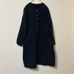 CHICKA CHICKA BOOM BOOM チェック柄 ロングワンピース