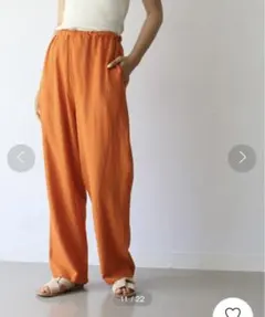 CANAL JEAN El mar(エルマール) ギャザー紐テーパードパンツのサムネイル