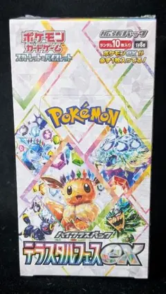 『*』様 <ゲリラオークション開始‼️>テラスタルフェスex BOX シュリンク