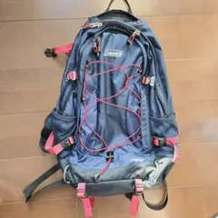 Coleman バックパック ネイビー/レッド